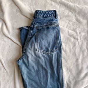 Calvin Klein blue jeans